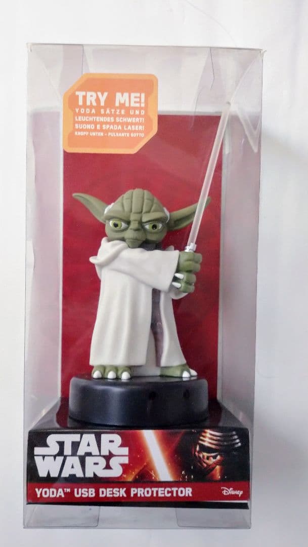 【未開封新品】 ヨーダ ボイス付きセンサーライト スターウォーズ フィギュア