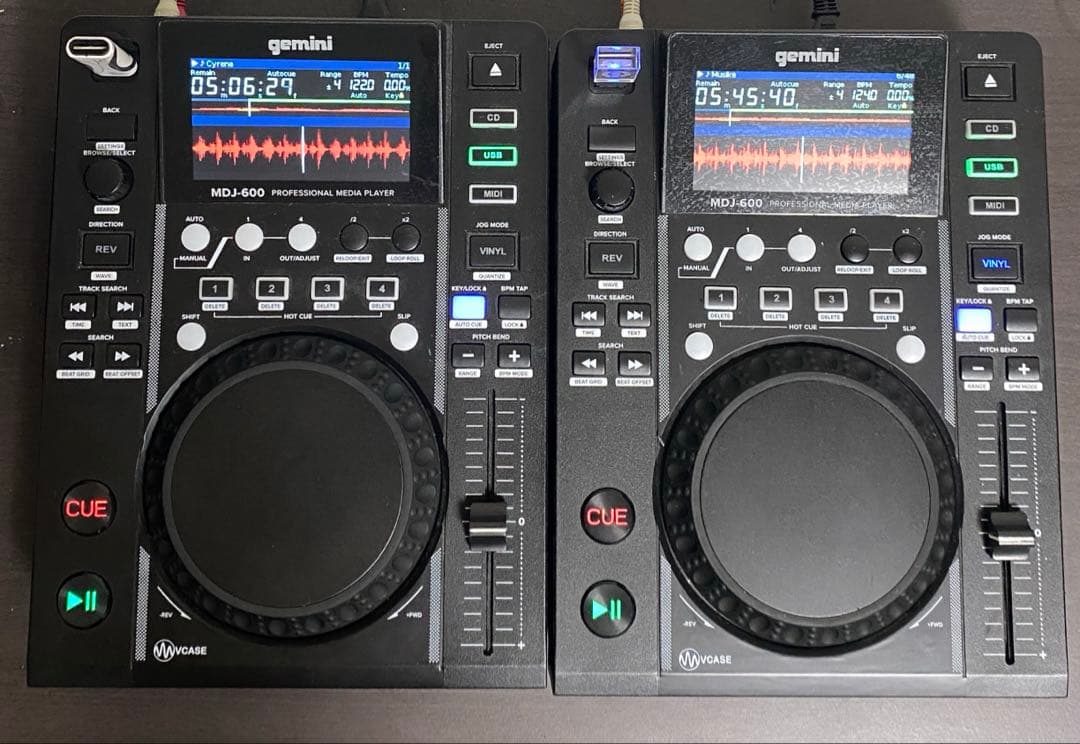 gemini mdj-600 2台セット