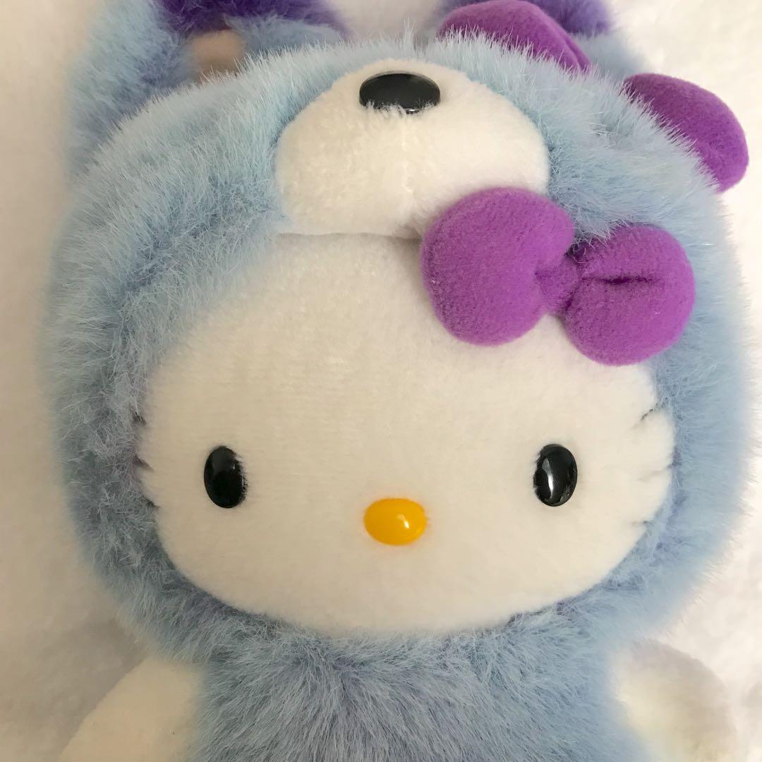 ハローキティ　ご当地キティ　北海道限定　ラベンダー　キタキツネ　2004年