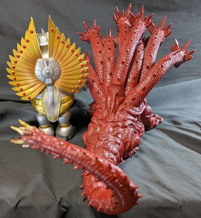 ヤマタノオロチ「ヤマトタケル」登場怪獣（バンダイ）ソフビフィギュア