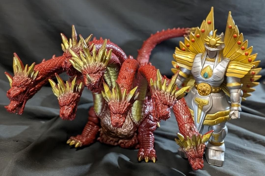 ヤマタノオロチ「ヤマトタケル」登場怪獣（バンダイ）ソフビフィギュア