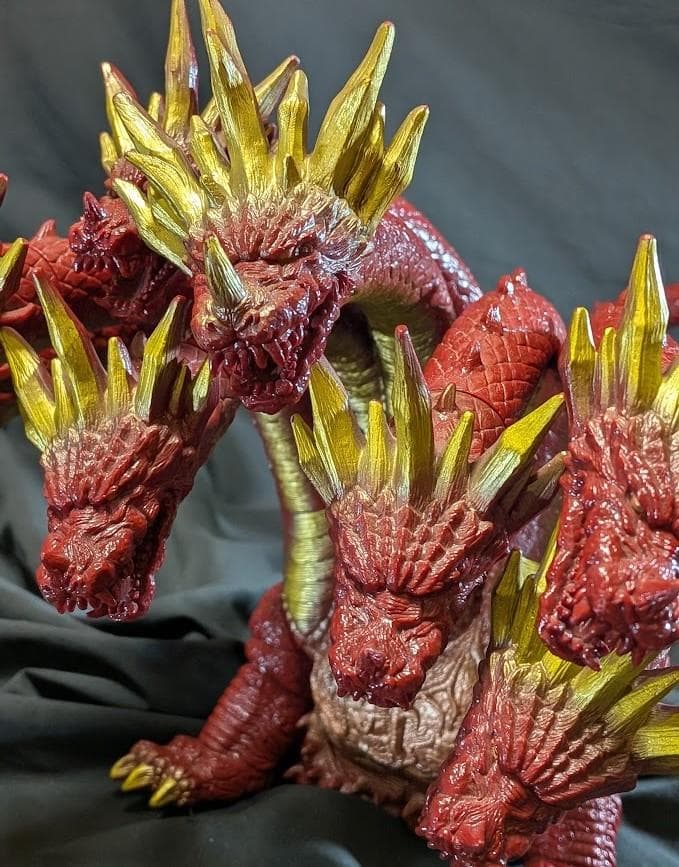 ヤマタノオロチ「ヤマトタケル」登場怪獣（バンダイ）ソフビフィギュア