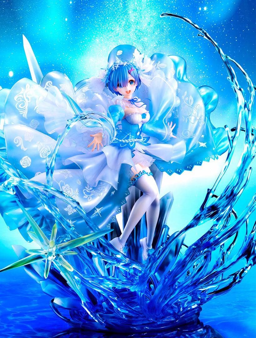 【新品未開封】リゼロ レム クリスタルドレス フィギュア 渋スク【レア】