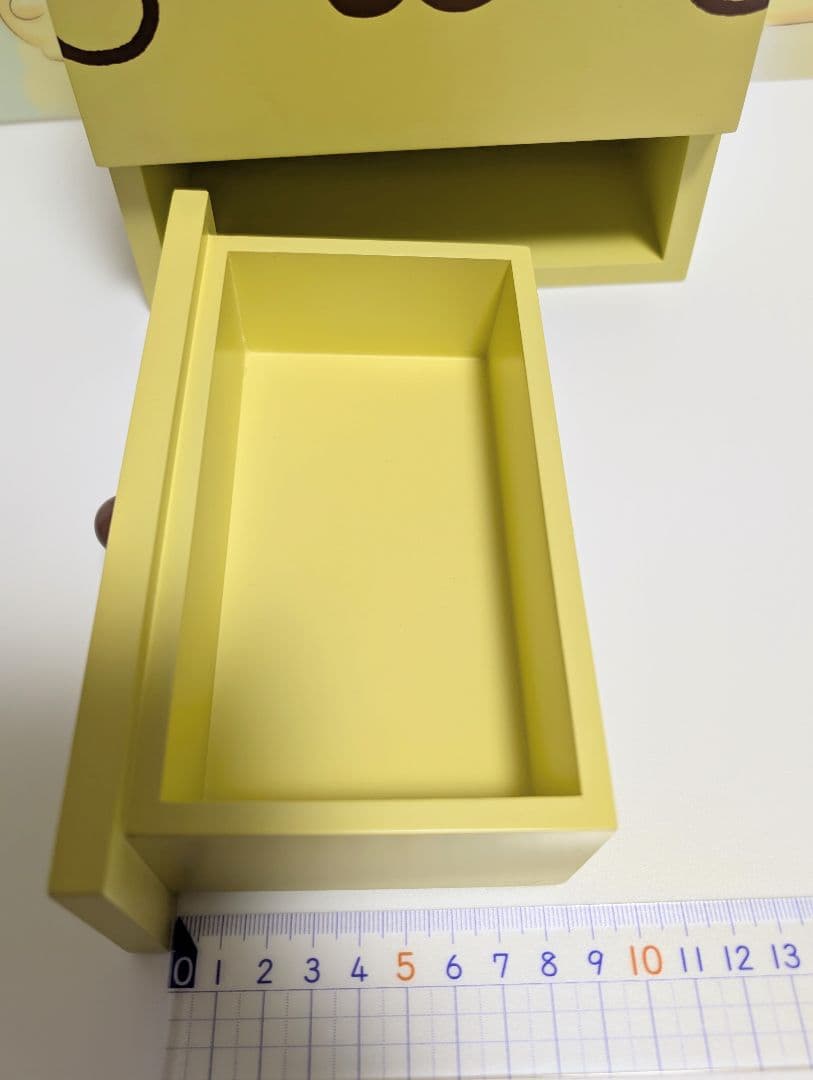 ポムポムプリン　木製　ミニチェスト　小物入れ　アクセサリーケース