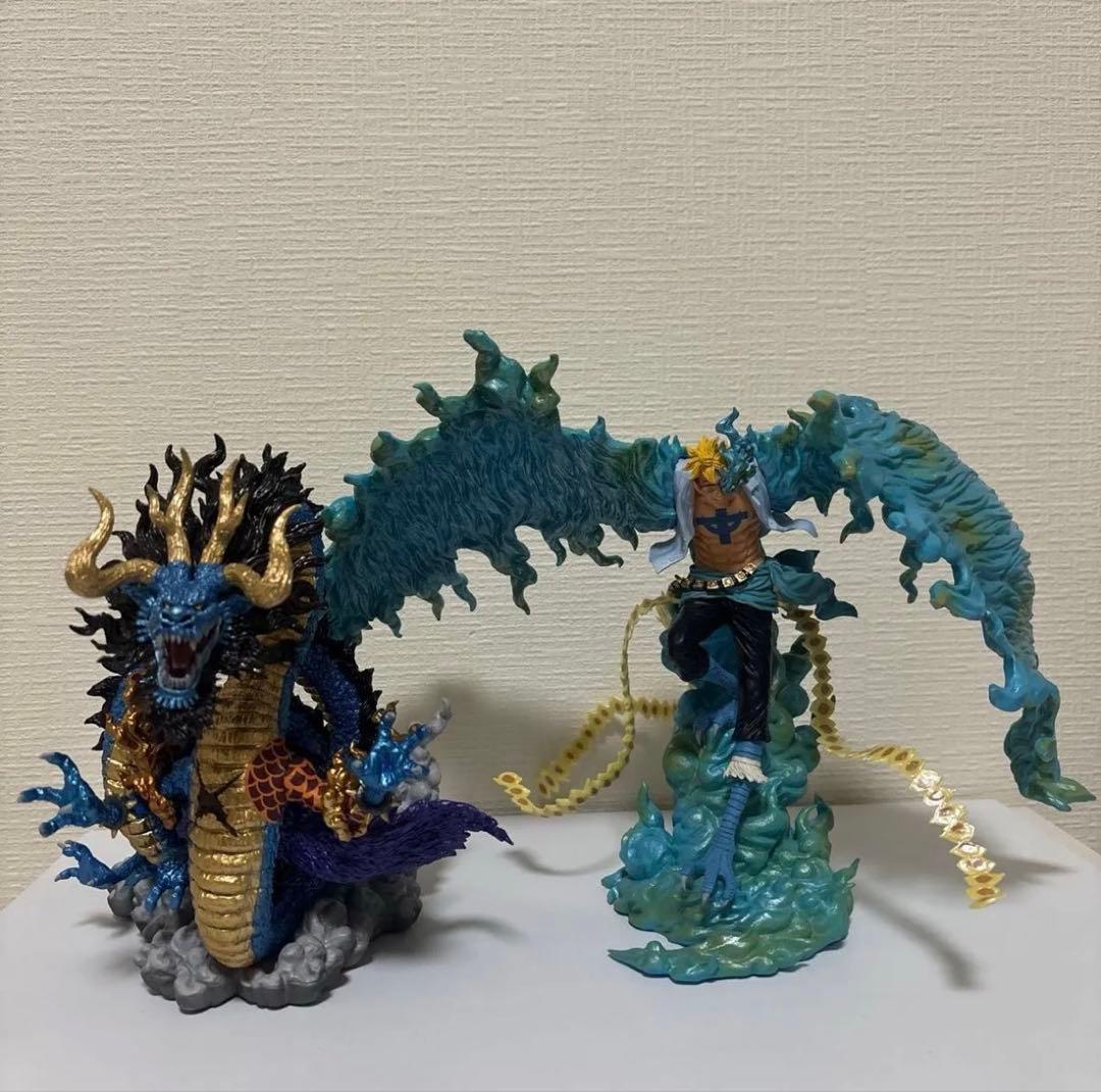 【おまけ付き】ワンピース 一番くじ　カイドウ　マルコ　ラストワン賞2つ　欠品あり