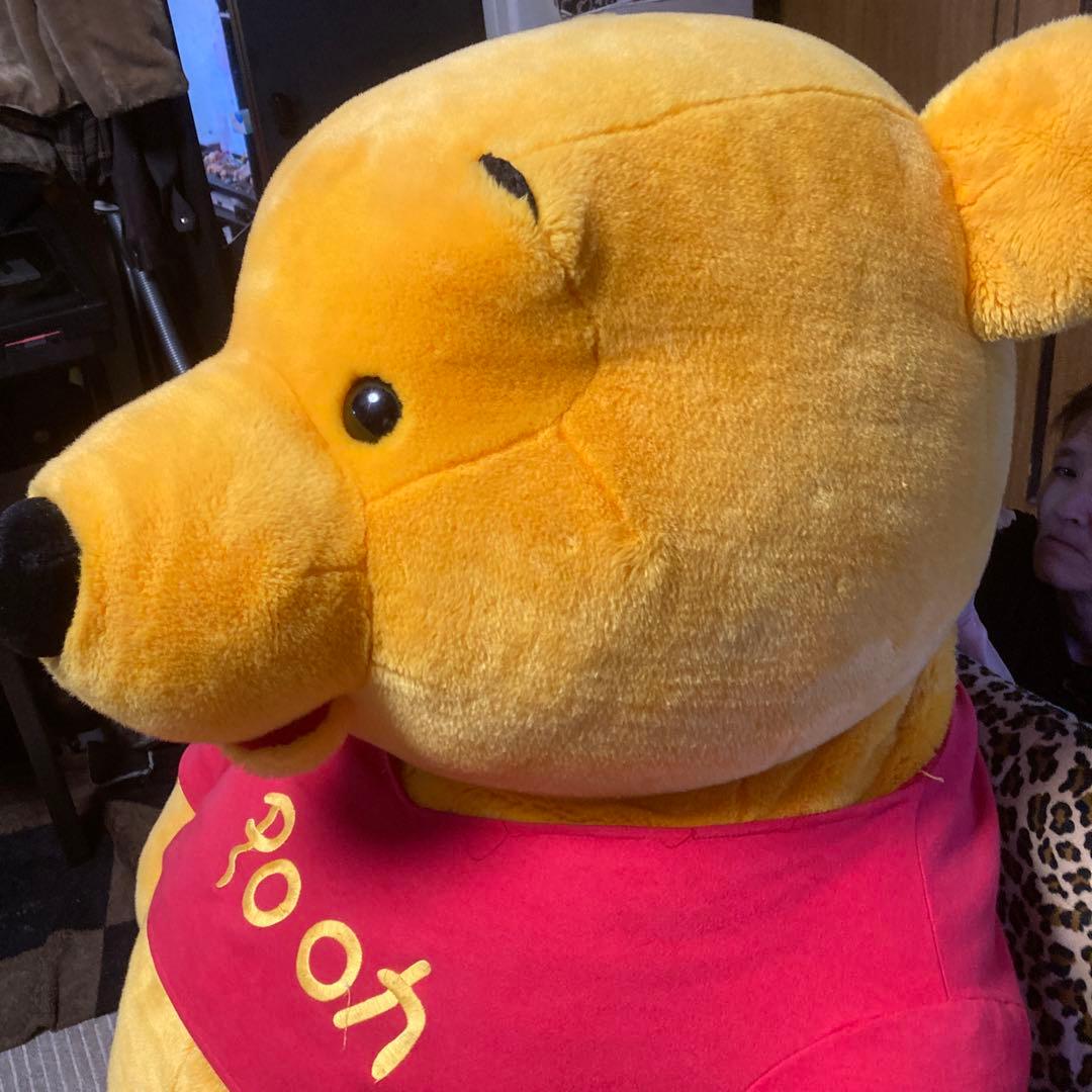 超特大くまのプーさんぬいぐるみ値下げ交渉可