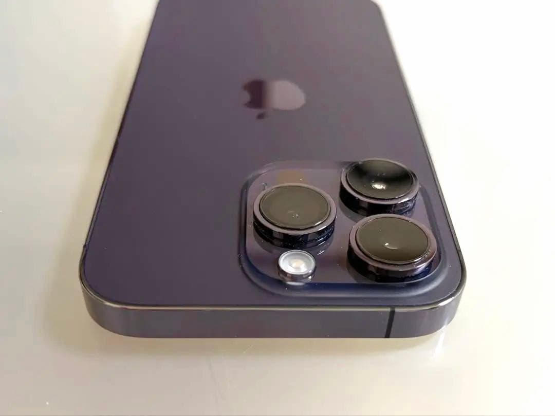 【美品】iPhone 14 Pro ディープパープル　512GB SIMフリー