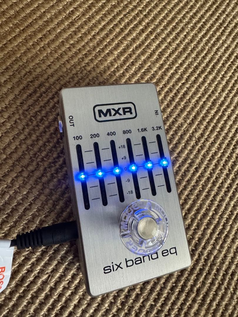 MXR six band eq ギターエフェクター