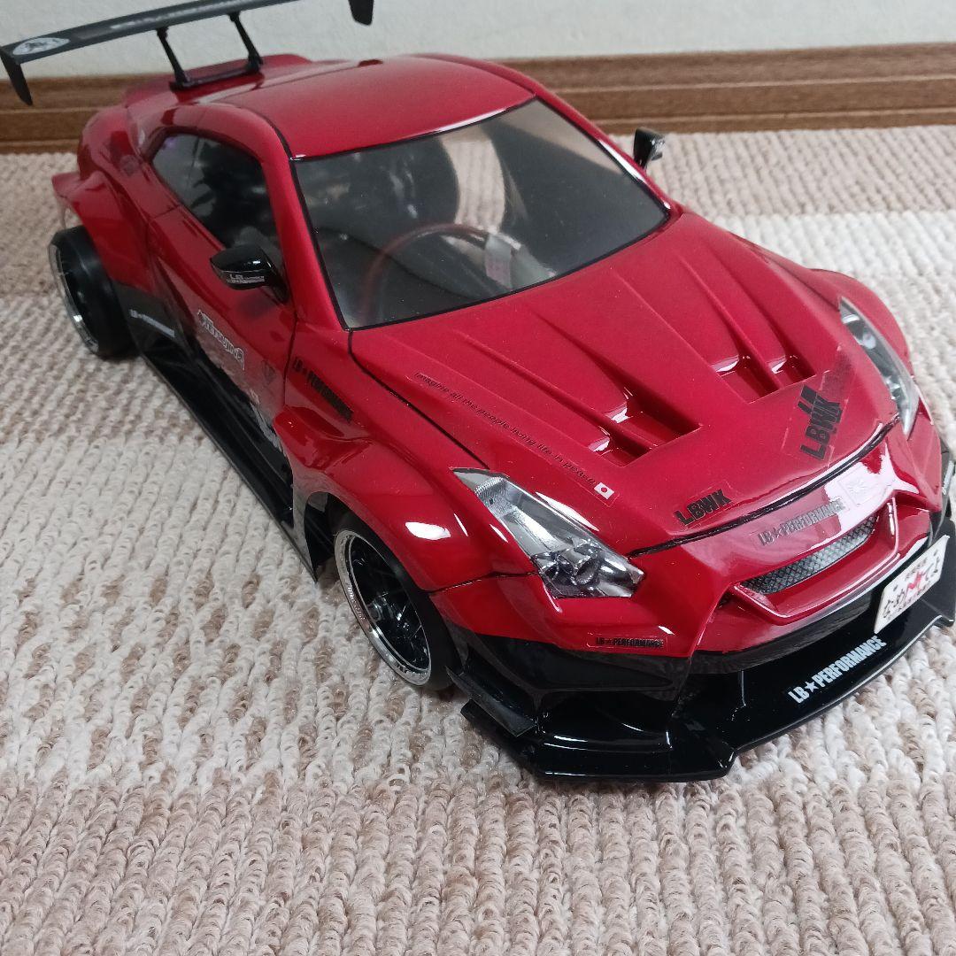 タミヤ TT02 シャーシ、GT-R R35 リバティウォークボディ