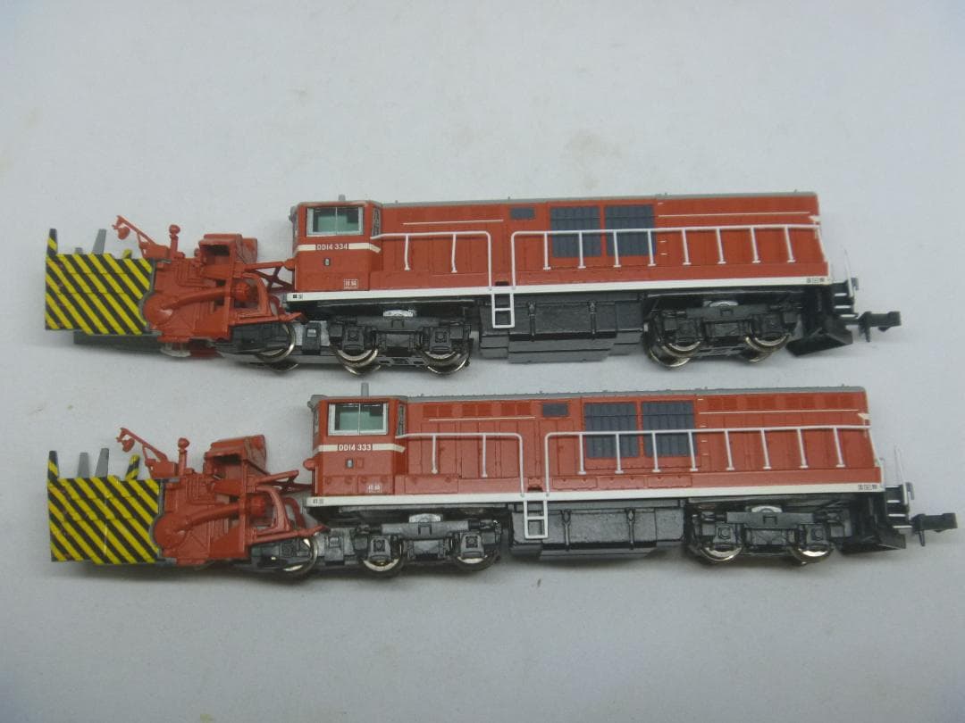 Nゲージ　DD14形ディーゼル機関車 333・334号機 標準色 重連セット