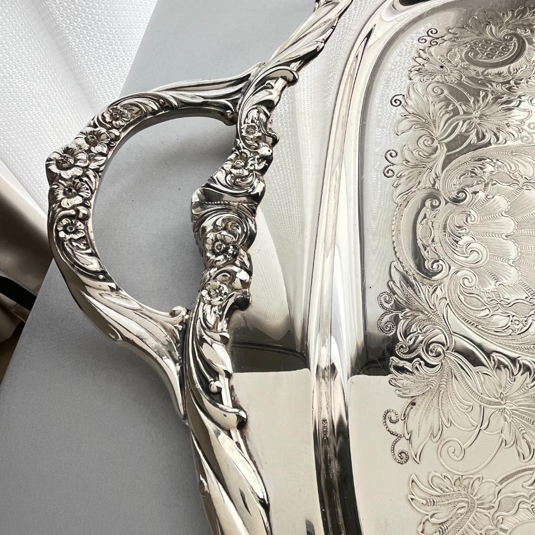 【Rogers Brothers】 HERITAGE ギャラリートレー 71cm