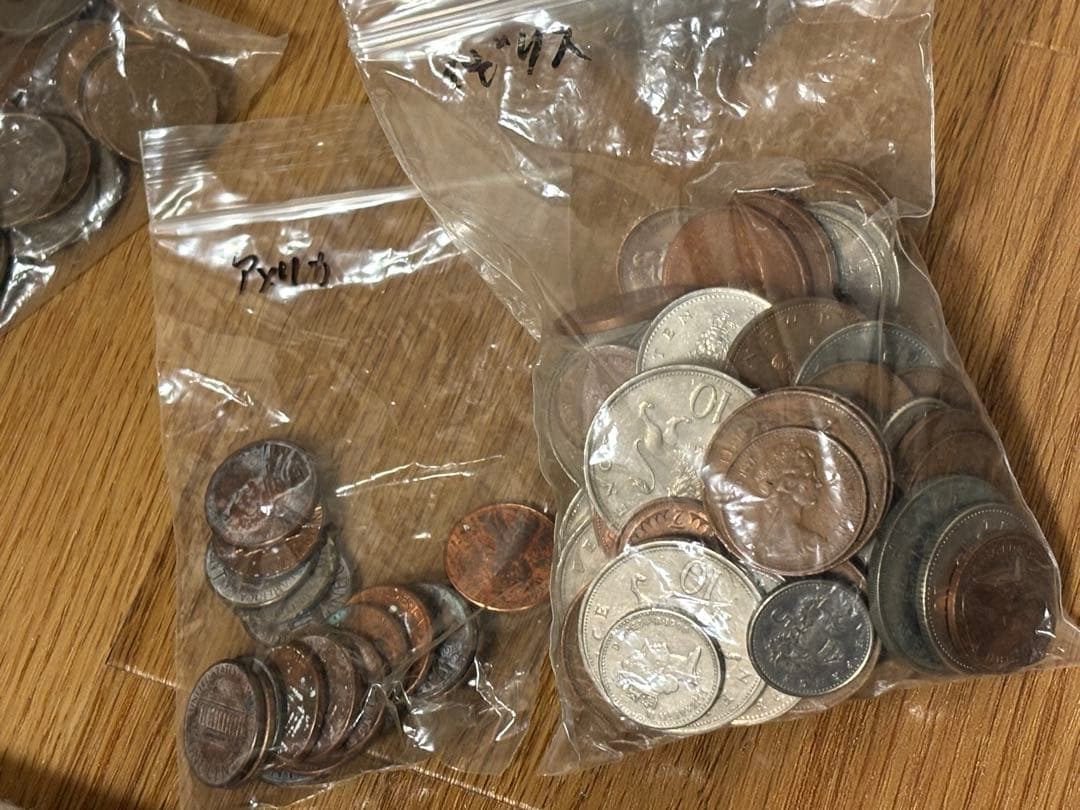 外貨　まとめ売り　約6.9kg　外国　貨幣　