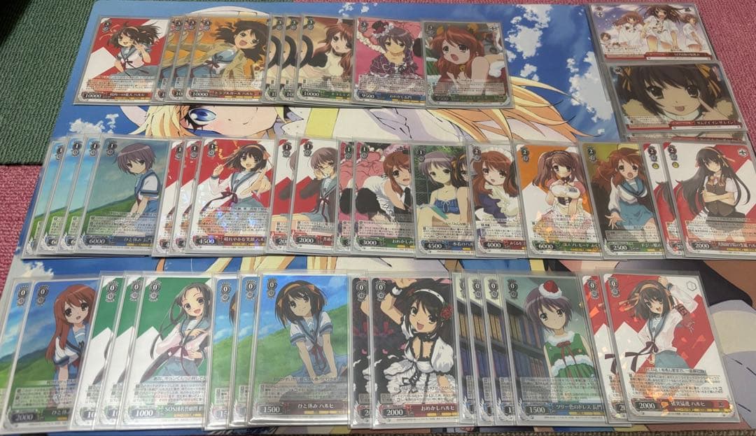 ヴァイスシュヴァルツ 涼宮ハルヒの憂鬱 デッキ