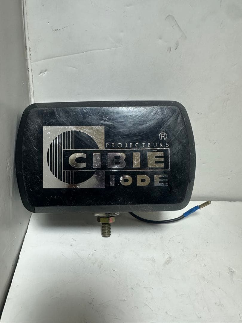 ダニエル希少/黒カバー付き当時物CIBIEフォグランプIODE35