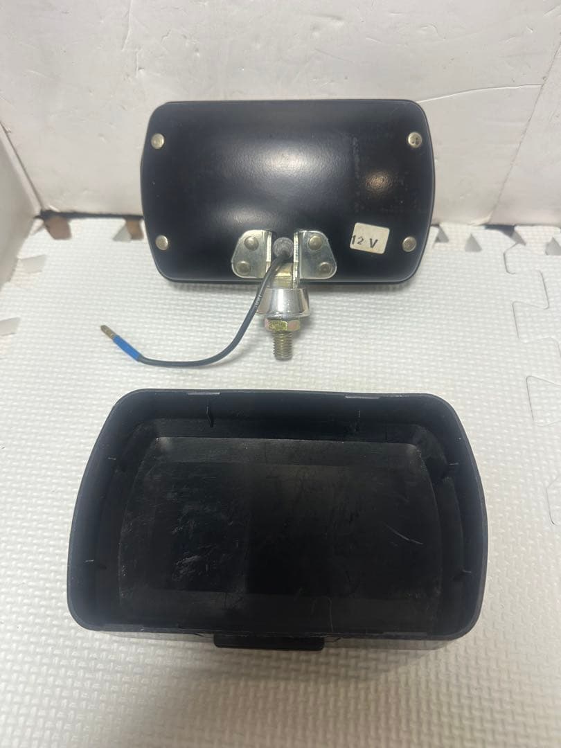 ダニエル希少/黒カバー付き当時物CIBIEフォグランプIODE35