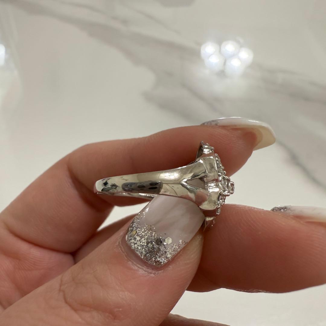 Pt900 ダイヤモンドリング 14号