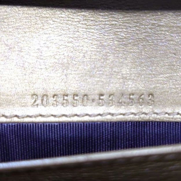 GUCCI グッチ ゴールド 二つ折り 長財布 ハート コンチネンタル GGシマ