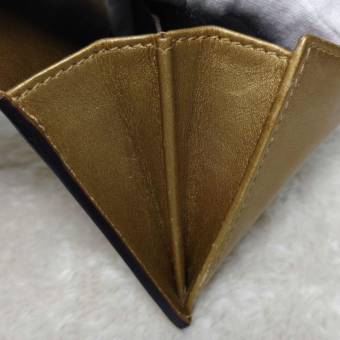 GUCCI グッチ ゴールド 二つ折り 長財布 ハート コンチネンタル GGシマ