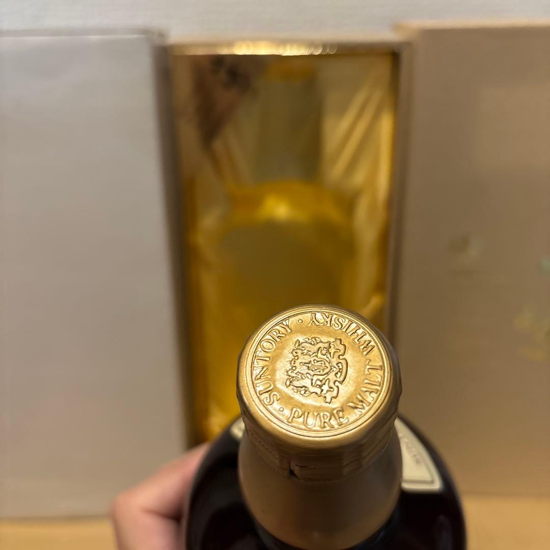 サントリー ピュアモルトウイスキー　 山崎12年　1000ml　　箱付き　未開封