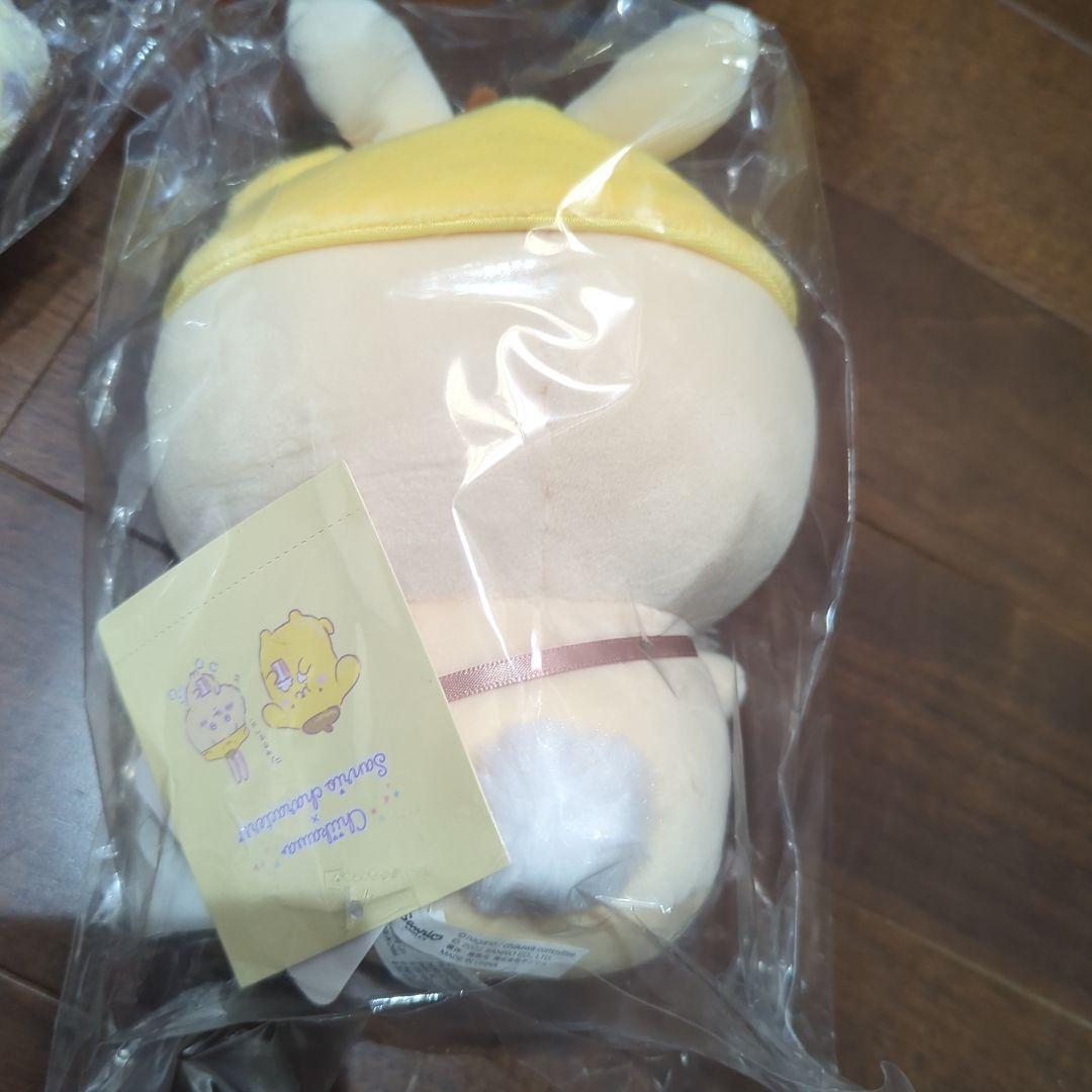 ニャーです。ちいかわ サンリオコラボ ぬいぐるみ うさぎ