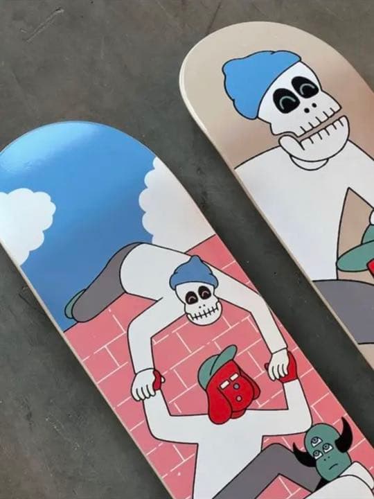 JUN OSON Deck’On 2 skateboards
