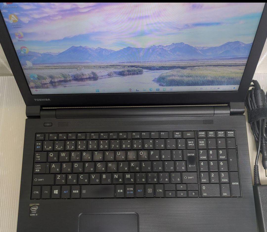 ★SSD起動早い★ダイナブックB35 i5 8GB 128GB Wifi DVD