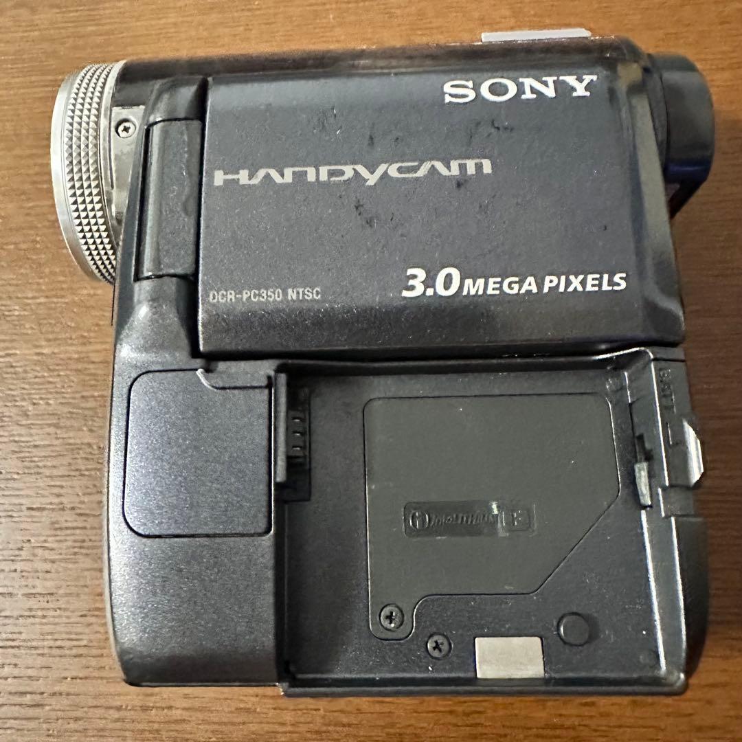 【動作品】SONY DCR-PC350 ビデオカメラ 別売付属品等多数あります。