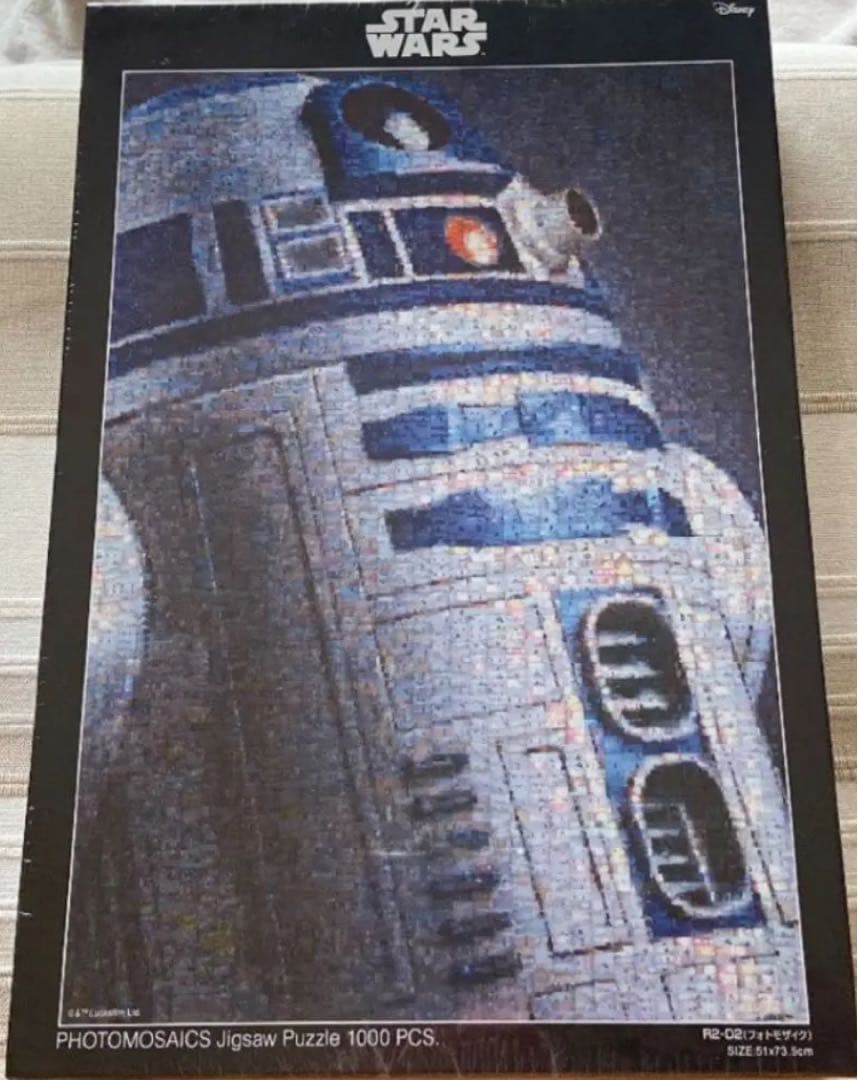 【新品未開封】スターウォーズ　R2-D2フォトモザイクジグソーパズル1000P