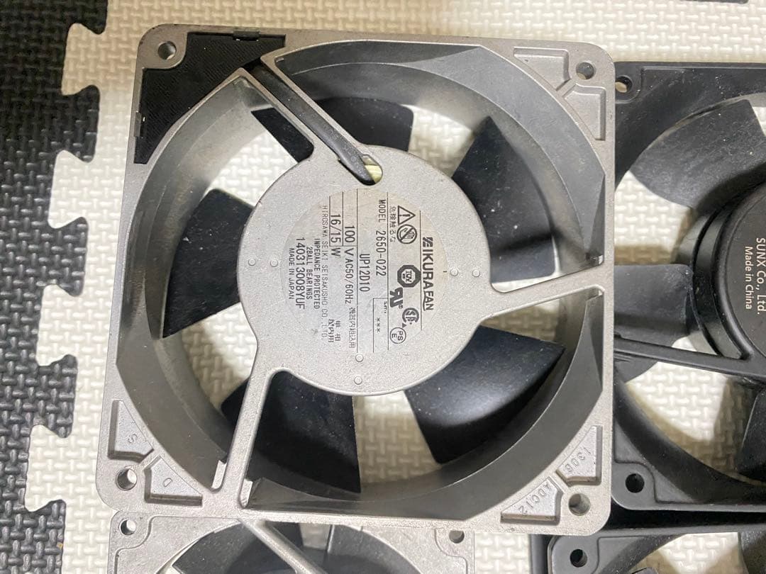 まとめ売りIKURA 2650-022 UP12D10 100V冷却ファン