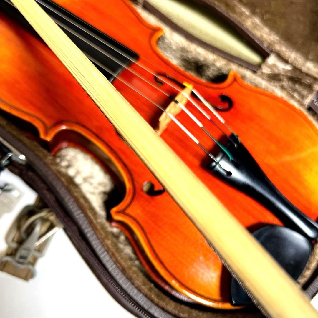 【美品・美虎杢】SUZUKI NO.520 1/8 バイオリン 1990年製