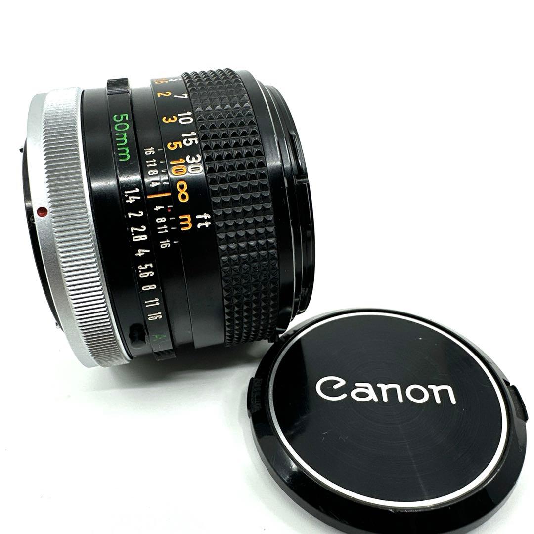 [美品]CANON FD 50mm f/1.4 s.s.c レンズ