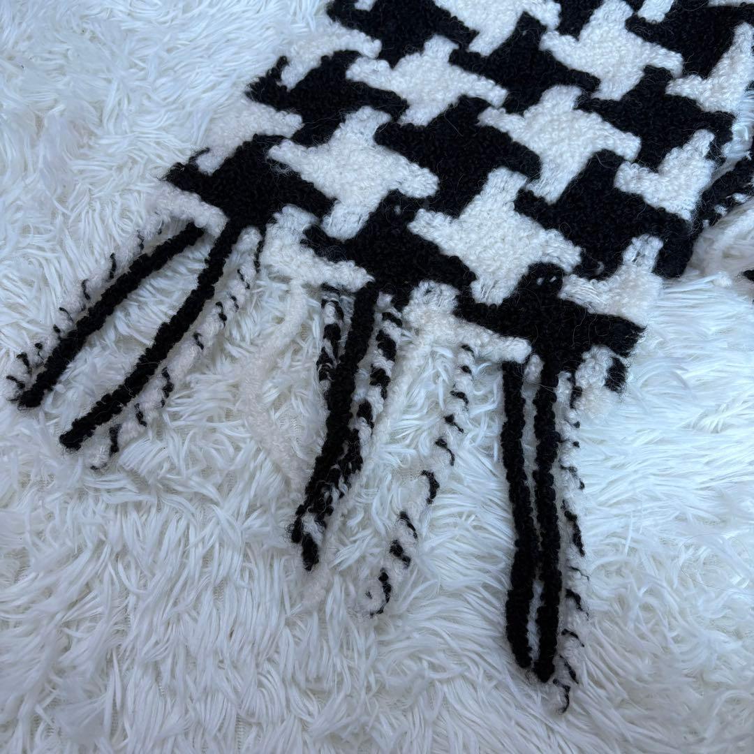 Acne studios アクネストゥディオス マフラー　千鳥格子　アルパカ