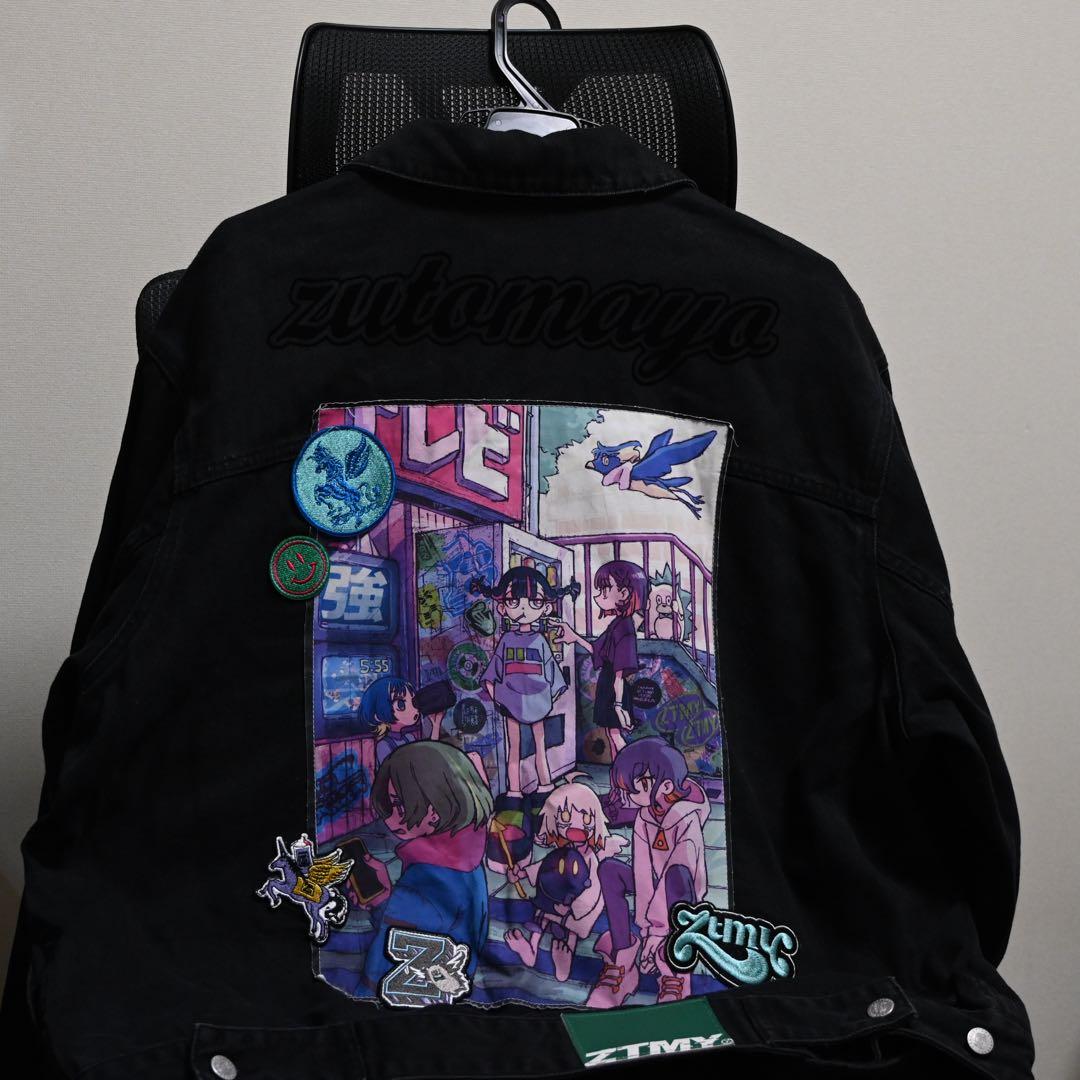 リ*リ様 ずとまよ　ずっと真夜中でいいのに。 デニムジャケット　愛のペガサス　M