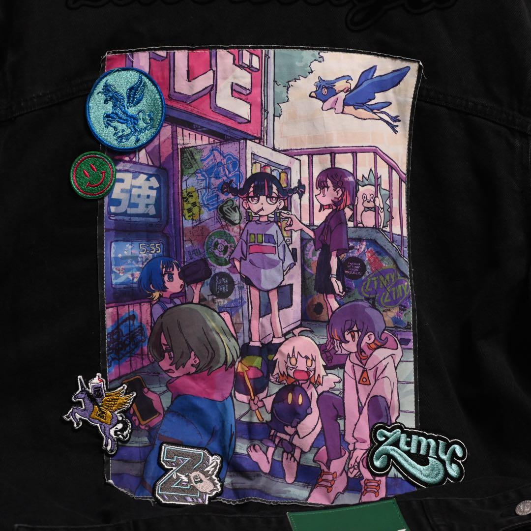 リ*リ様 ずとまよ　ずっと真夜中でいいのに。 デニムジャケット　愛のペガサス　M