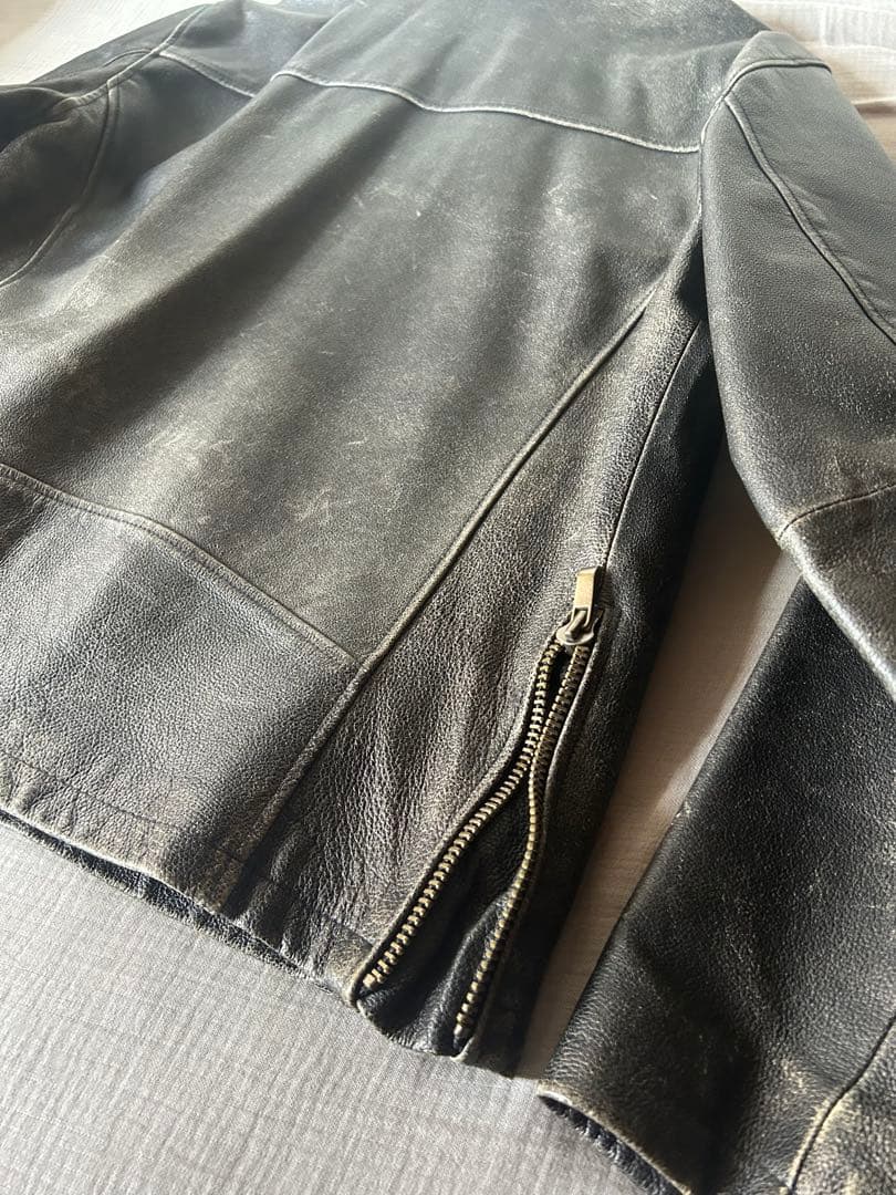 Wilsons leather 本革　シングルライダース　革ジャン