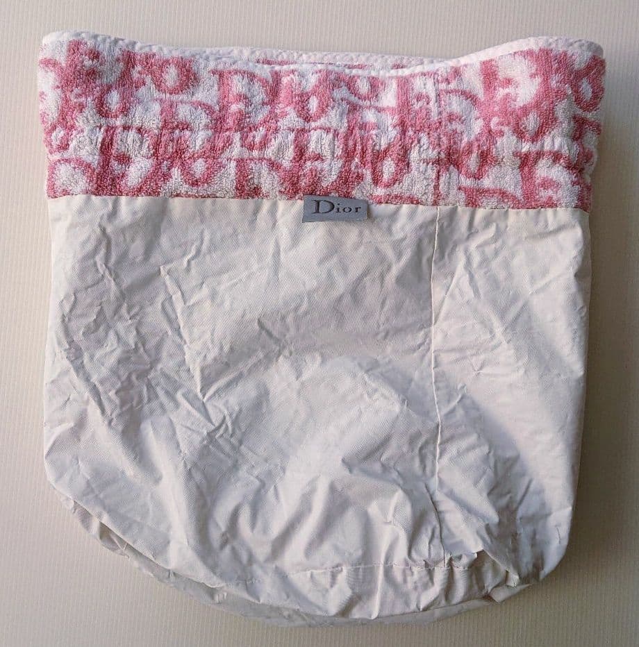 Christian Dior トロッター パイル生地 巾着