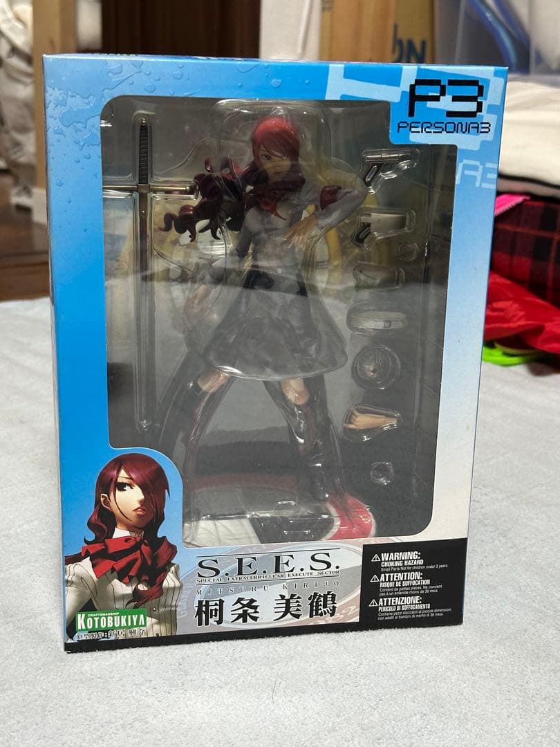 新品 未開封 壽屋 ペルソナ3 桐条美鶴 1/7スケール フィギュア