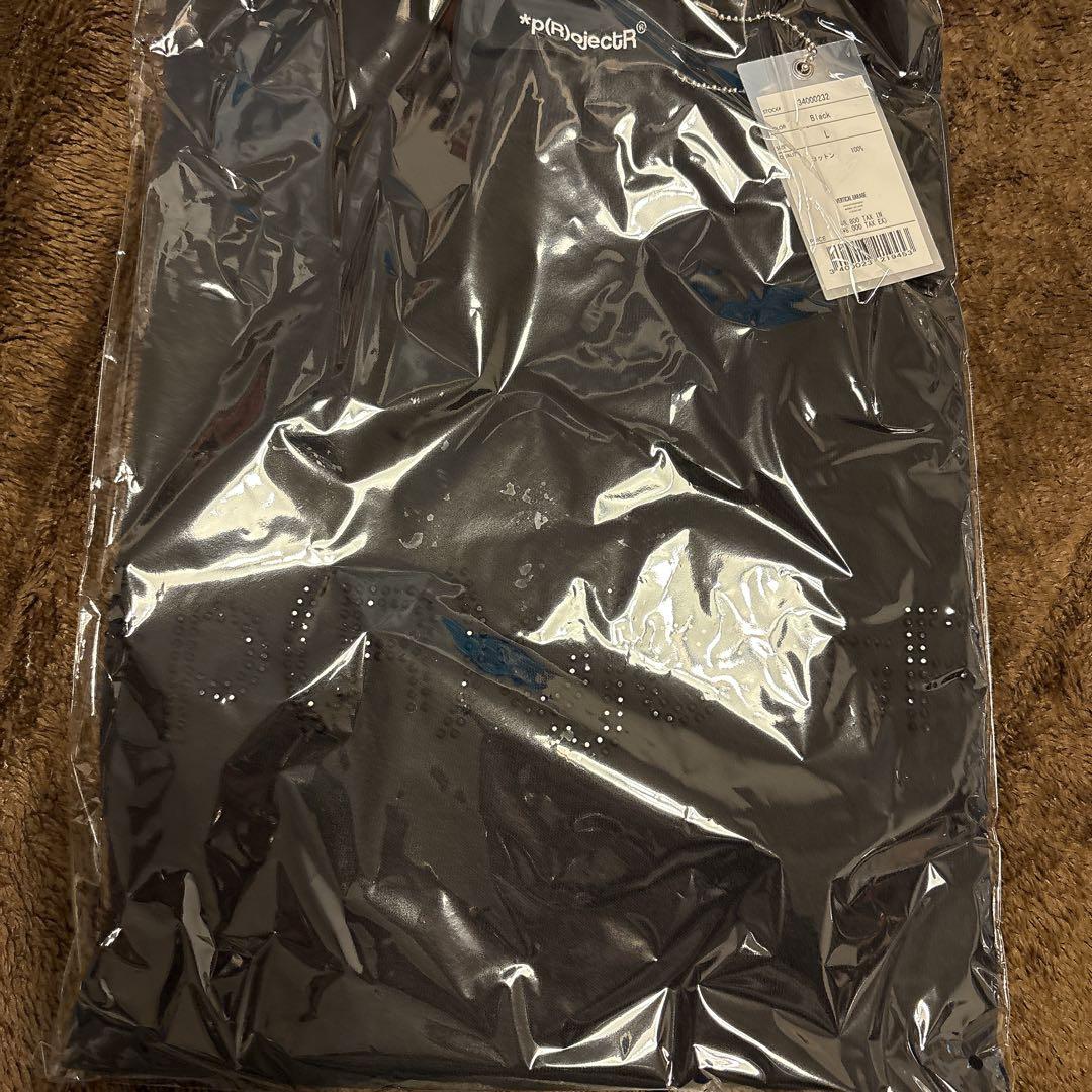 *p(R)ojectR® Rhinestone Logo LS Tee ロンT