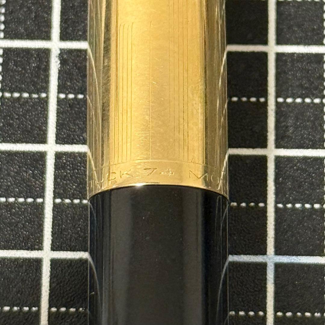 【ジャンク】モンブラン 万年筆 ＃74 ブラック