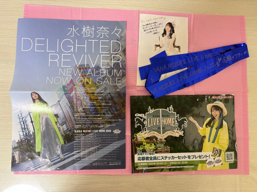 【非売品】水樹奈々 DELIGHTED REVIVE 特製アクリルスタンドR賞