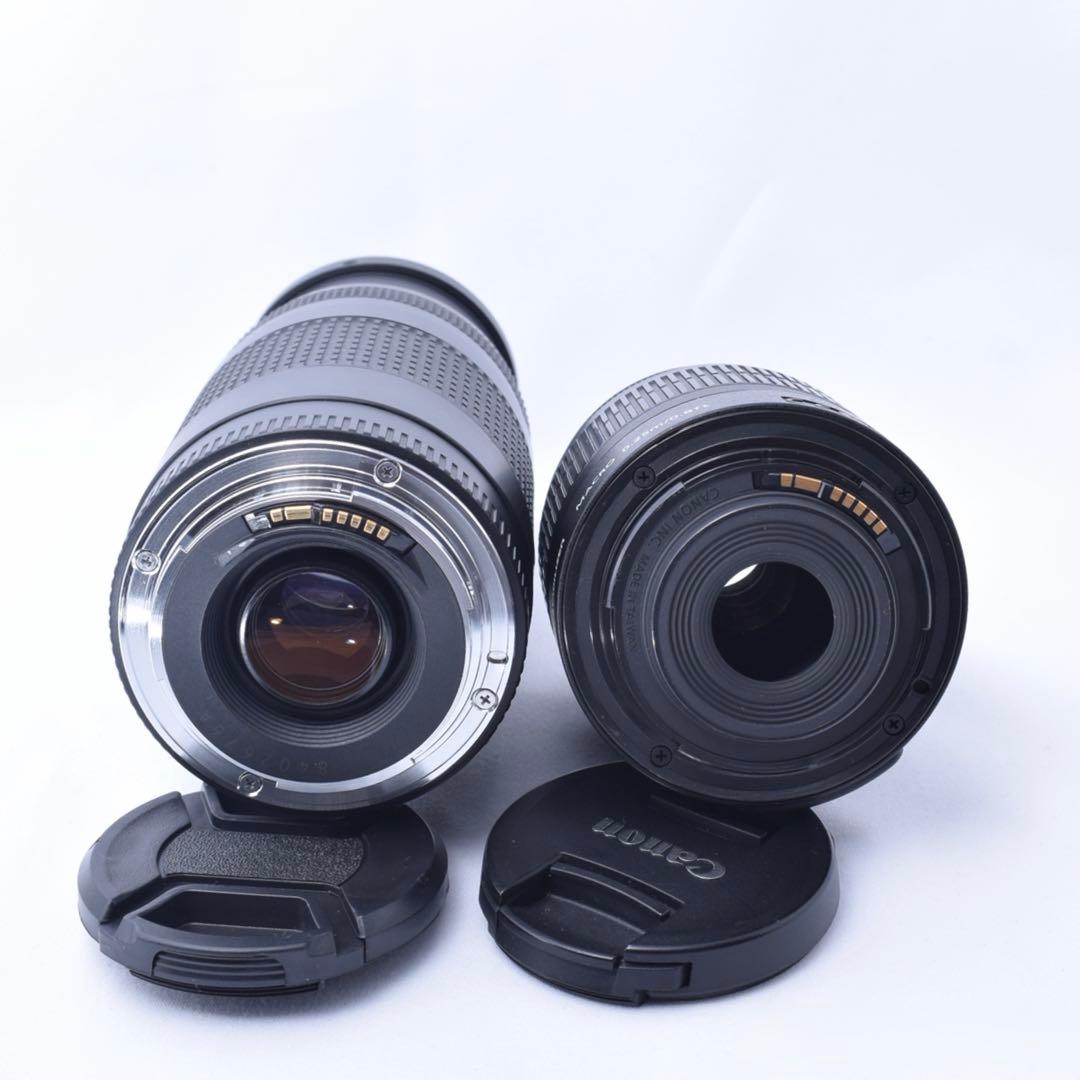 ❤️極美品❤️Canon Kiss X7 ダブルレンズセット✨大容量SD＆お手入れ付