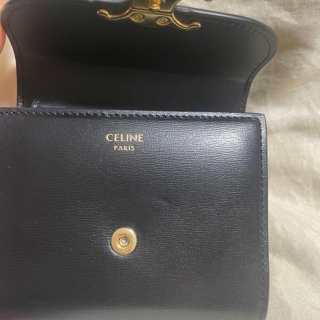 セリーヌ コンパクトウォレット 財布 トリオンフ