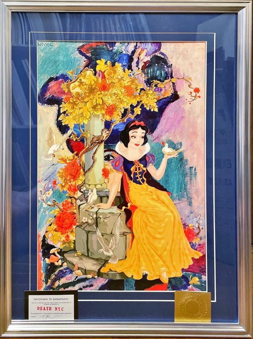 額込 世界限定100枚DEATH NYC アートポスター 現代アート 60