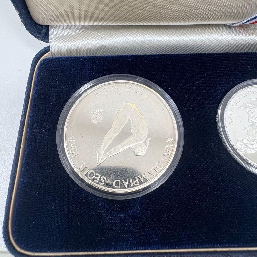 1988年ソウルオリンピック記念銀貨セット SV 925