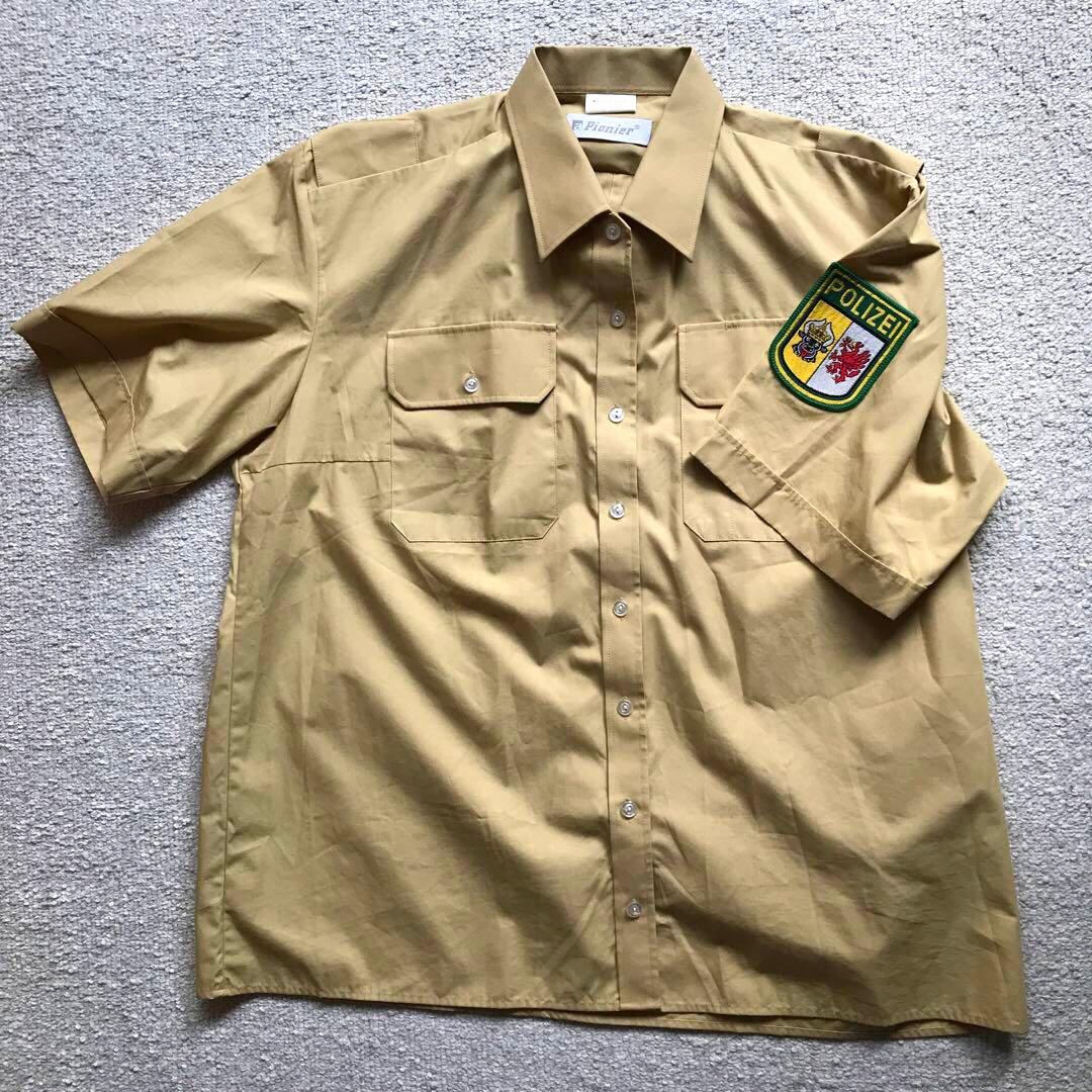 3点セット【ドイツ⭐️警察⭐️軍】トレンチコート⭐️シャツ⭐️ギャリソンキャップ