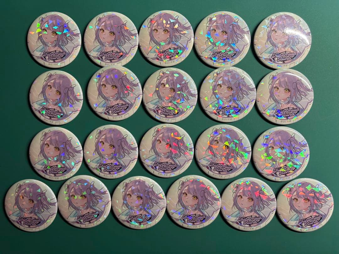 や*だ様 ぶいすぽっ！ VSPO SHOW DOWN RAGE 缶バッジ 紫宮る