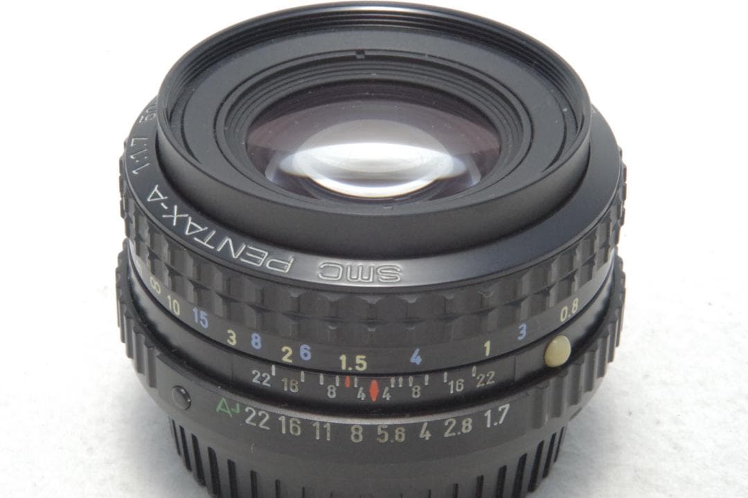 smc PENTAX-A 1:1.7 50mm 単焦点 標準 動作確認済 美品