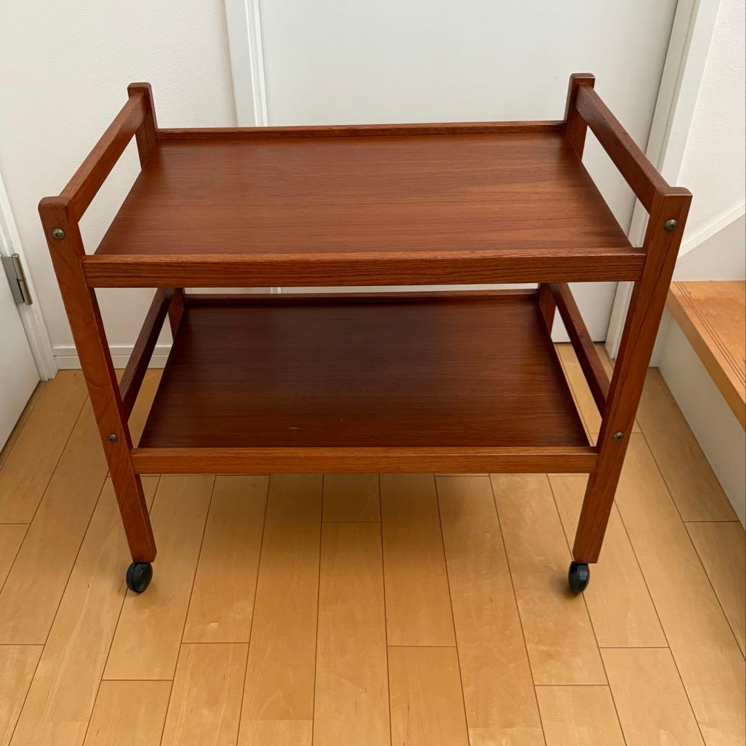 デンマーク 北欧家具 ヴィンテージ ワゴン CHLOROS クロロス 購入