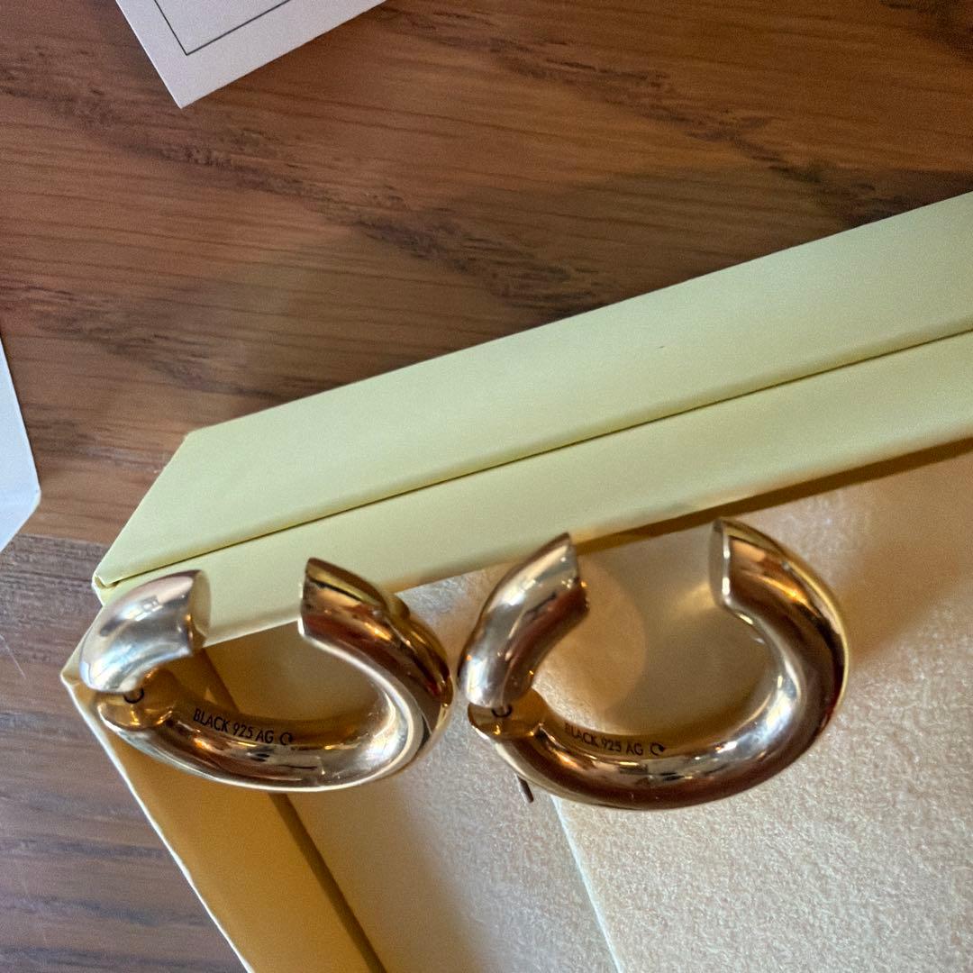 MARIA BLACK ゴールド フープピアス限定デザイン