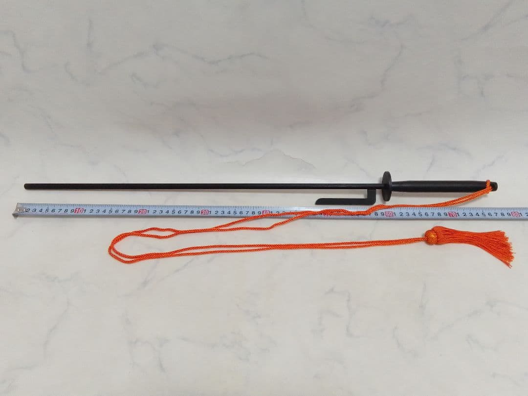 尾形刀剣 十手 打ち払い十手 鉄製 全長約77cm 重量約860g 武具 金属製